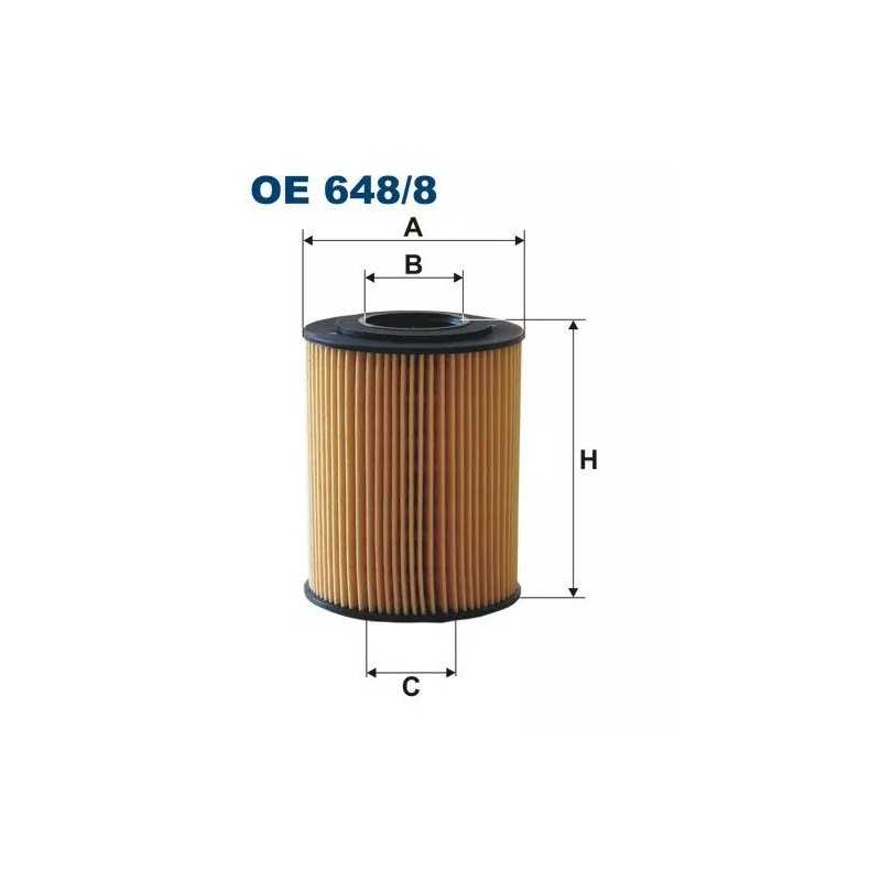 OE 648/8 FILTRON alyvos filtras