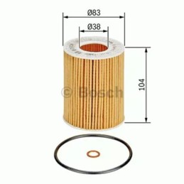 1457437003 BOSCH alyvos filtras