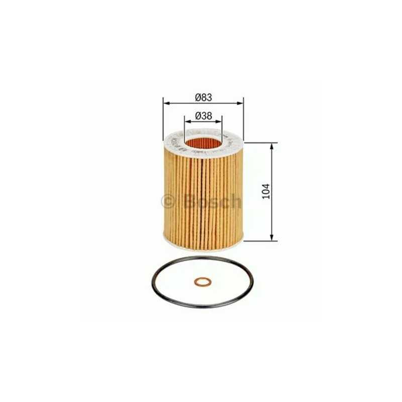 1457437003 BOSCH alyvos filtras