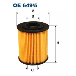 OE 649/5 FILTRON alyvos filtras
