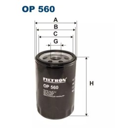 OP 560 FILTRON alyvos filtras