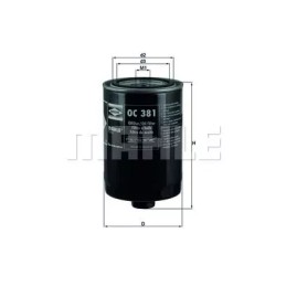 OC 381 Knecht alyvos filtras