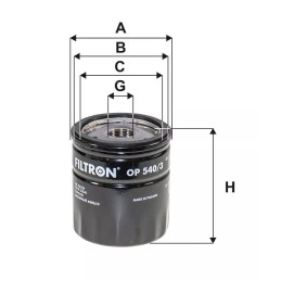 OP540/3 FILTRON alyvos filtras