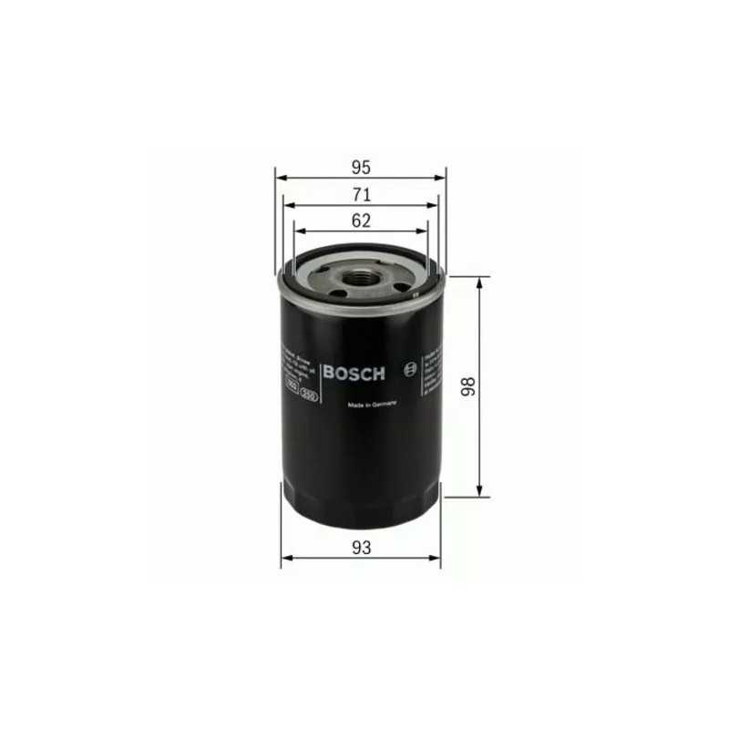 0986452024 BOSCH alyvos filtras