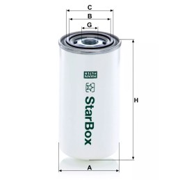 LB 950/20 MANN filtras SP kompresoriams, alyvos separatorius