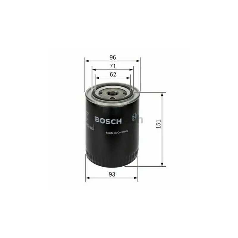 0451203012 BOSCH alyvos filtras