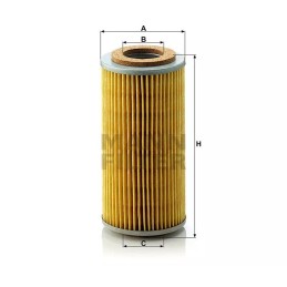 H 804X MANN-FILTER alyvos filtras MF TE20 TO20 TEF20