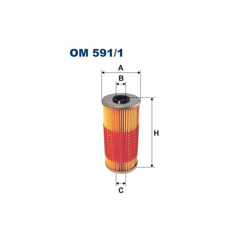 OM 591/1 FILTRON alyvos filtras