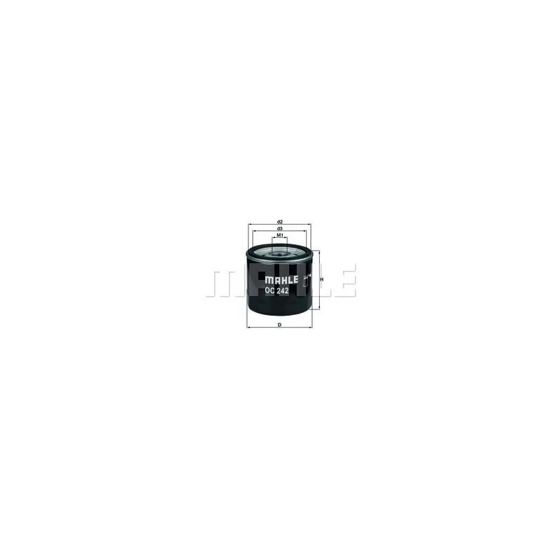 OC 242 Knecht alyvos filtras