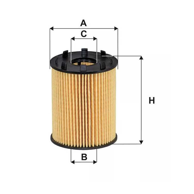 OE682/7 Filtron alyvos filtras