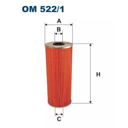 OM 522/1 FILTRON alyvos filtras