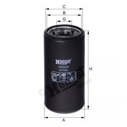 H302W Hengst alyvos filtras