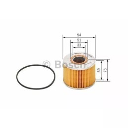 1457429436 BOSCH alyvos filtras