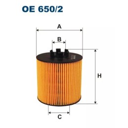 OE 650/2 FILTRON alyvos filtras