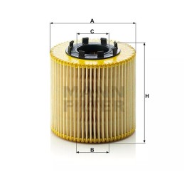 HU 923X MANN-FILTER ALYVOS FILTRAS NISSAN PRIMERA 2.2 DCI RENAULT