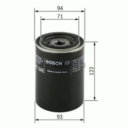 0451103357 BOSCH alyvos filtras