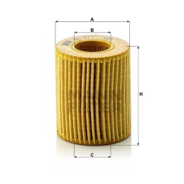 HU 711X MANN-FILTER alyvos filtras FORD MONDEO 1.8-2.0 16V 00-