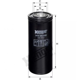 HY363W Hengst alyvos filtras