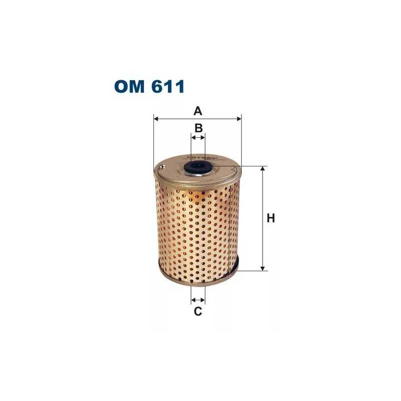OM 611 FILTRON alyvos filtras