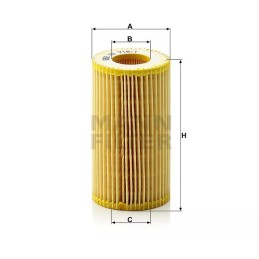 HU 718/1Z MANN-FILTER alyvos filtras BMW E46 32