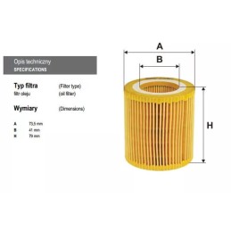 OE649/10 FILTRON alyvos filtras