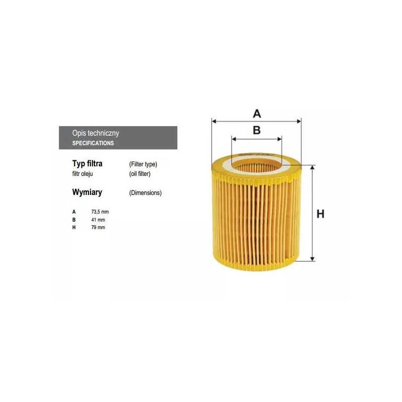 OE649/10 FILTRON alyvos filtras