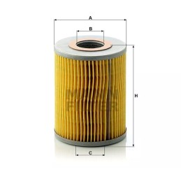 H 1038X MANN-FILTER alyvos filtras ROVER