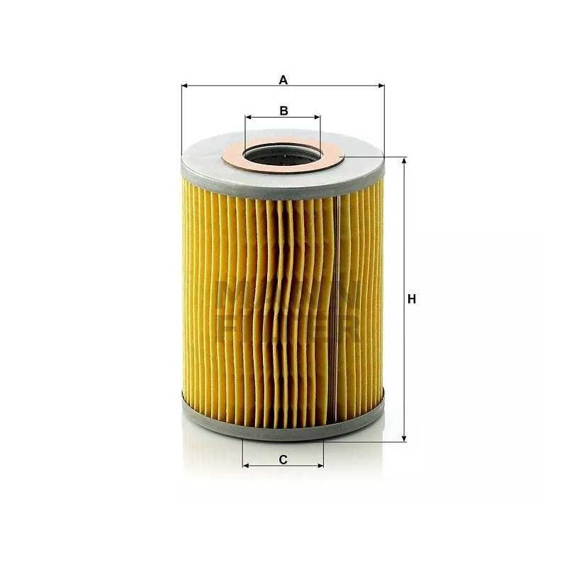 H 1038X MANN-FILTER alyvos filtras ROVER