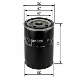 0451103270 BOSCH alyvos filtras