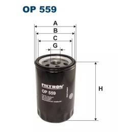 OP 559 FILTRON alyvos filtras