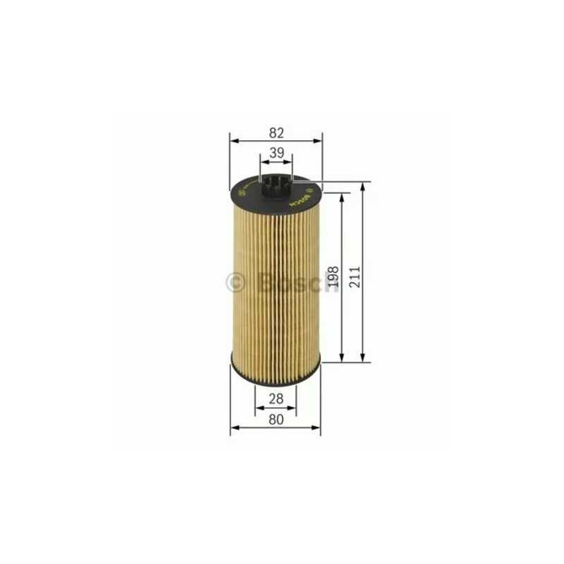 F 026 407 026 BOSCH alyvos filtras