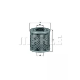 OX 91 D Knecht alyvos filtras