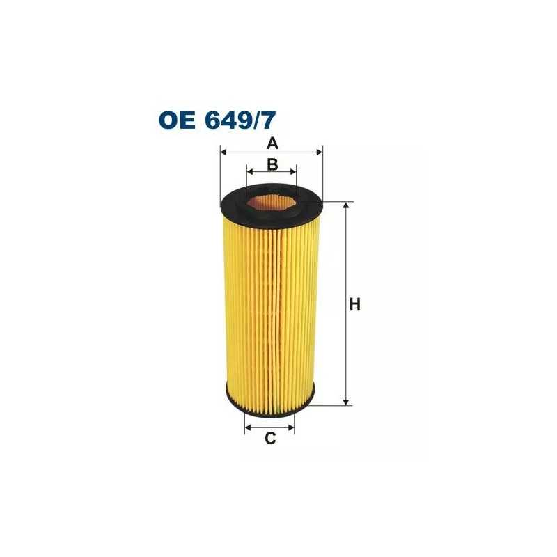OE 649/7 FILTRON alyvos filtras