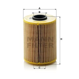 HU 926/3X MANN-FILTER alyvos filtras BMW 3E36 2