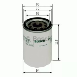 0451103366 BOSCH alyvos filtras