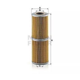 H 12178 MANN-FILTER alyvos filtras