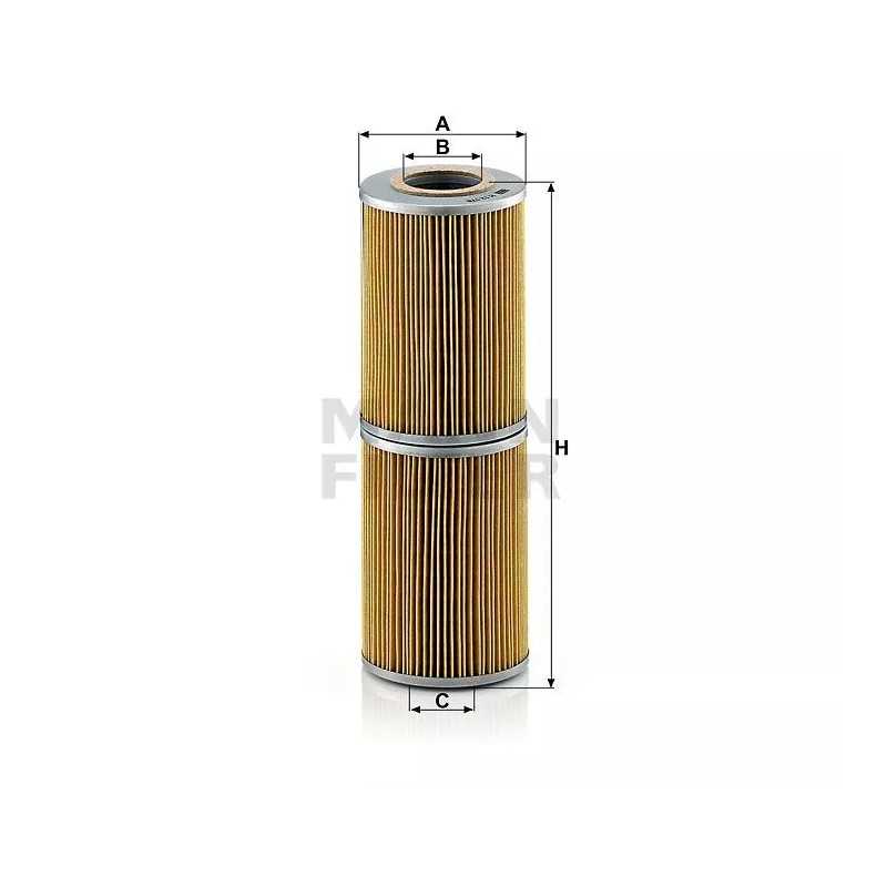 H 12178 MANN-FILTER alyvos filtras