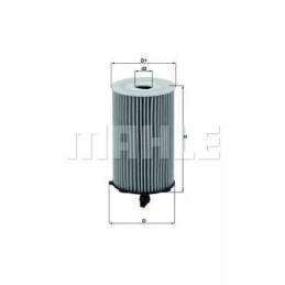 OX 417 D Eco Knecht alyvos filtras