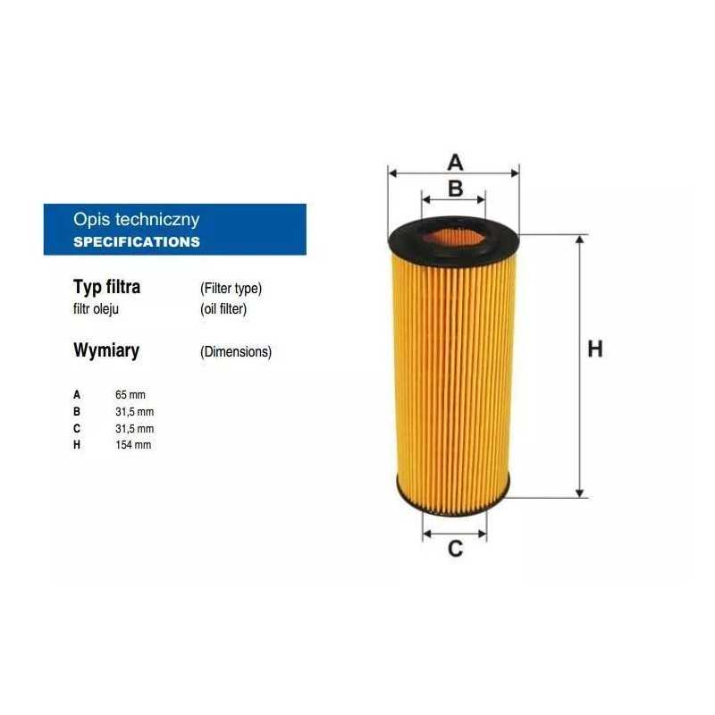 OE 671/4 Filtron alyvos filtras