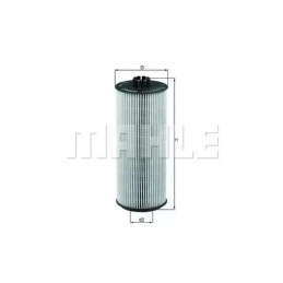 OX 155 D Eco Knecht alyvos filtras