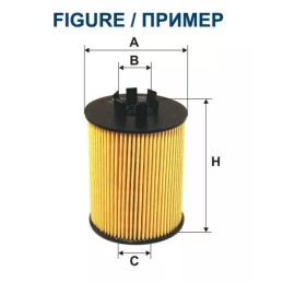 OE 672/1 FILTRON alyvos filtras
