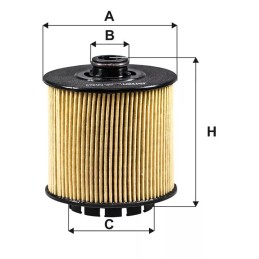 OE662/5 Filtron alyvos filtras