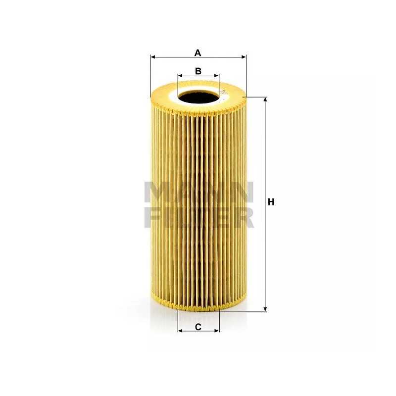 HU 951X MANN-FILTER alyvos filtras DB SP RINT