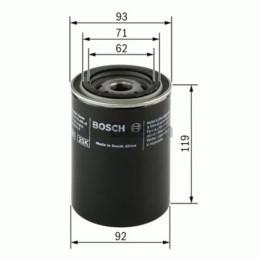 0451103278 BOSCH alyvos filtras