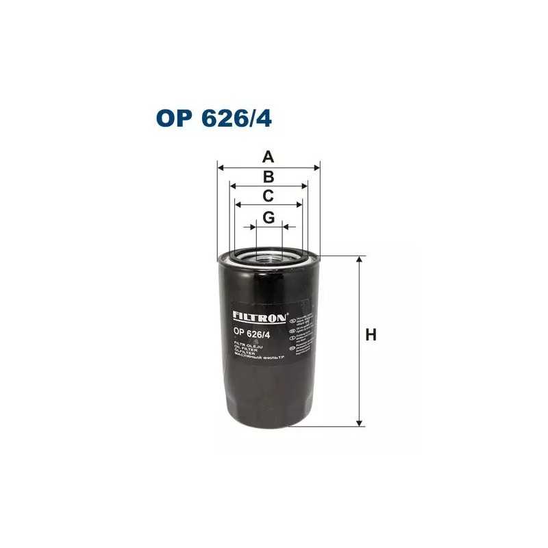 OP 626/4 FILTRON alyvos filtras
