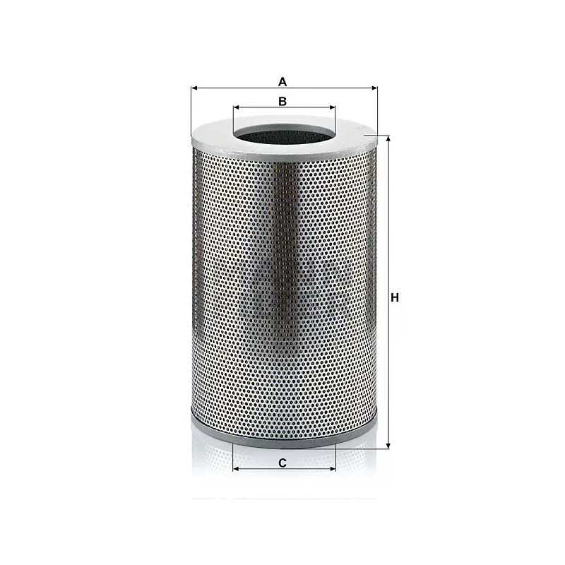 H 25669 MANN-FILTER alyvos filtras