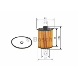 Alyvos filtras F026407152 BOSCH