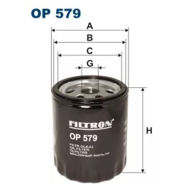 OP 579 FILTRON alyvos filtras