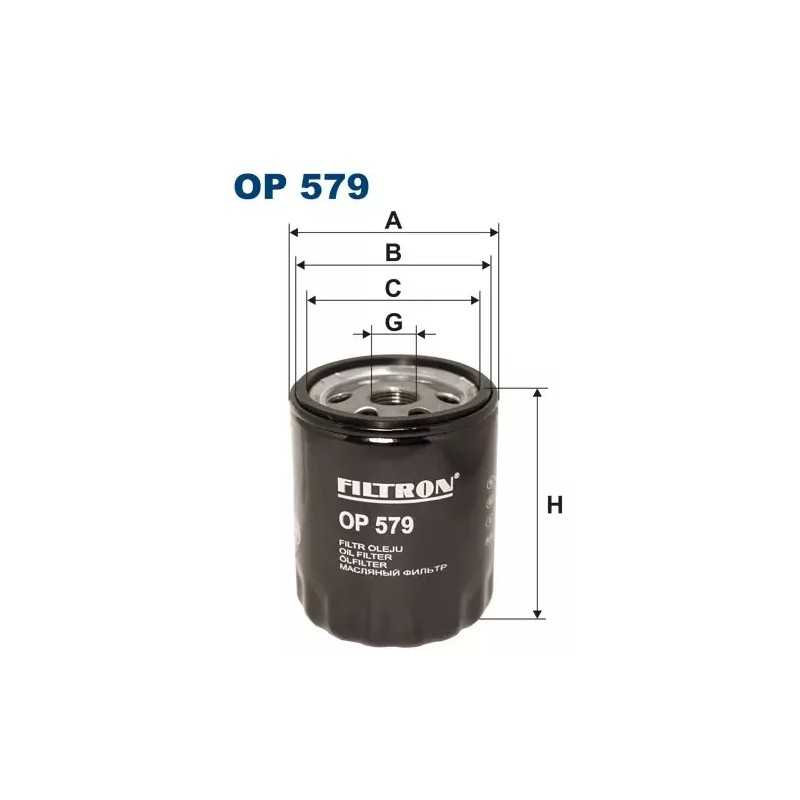 OP 579 FILTRON alyvos filtras