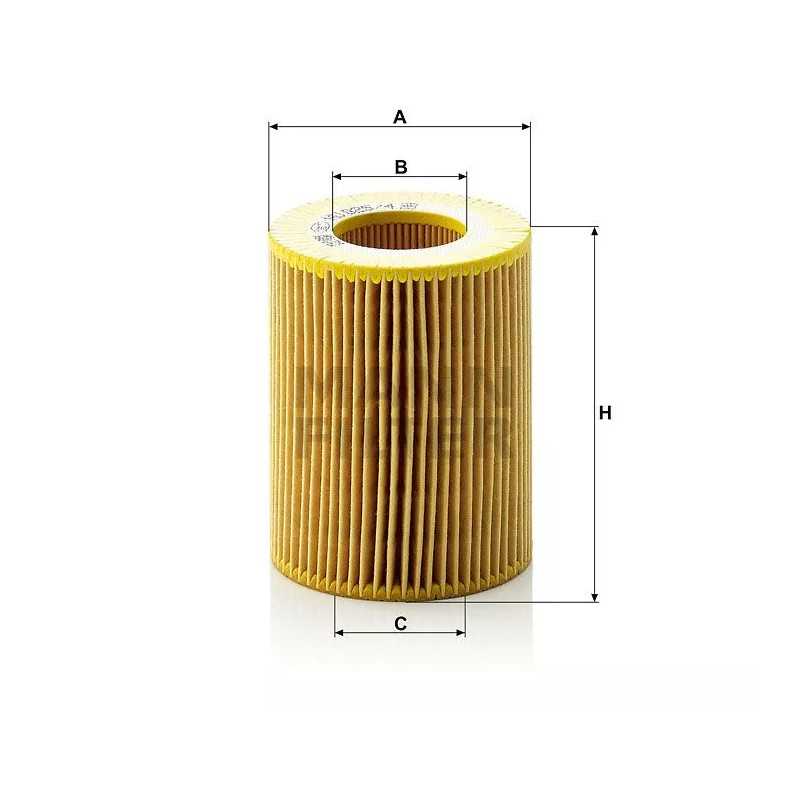 HU 925/4X MANN-FILTER ALYVOS FILTRAS BMW 3 E36,E465 E39